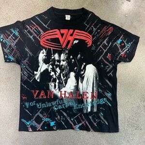 Vintage 1990s Van Halen concert T-shirt